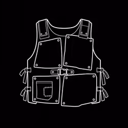 Scrap Vest #1277