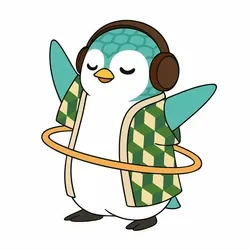 Penguin Hula Party