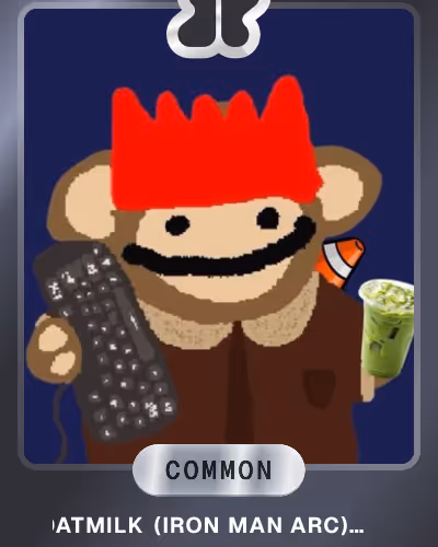 oatmilk (iron man arc) 🍵🌸 Common Card