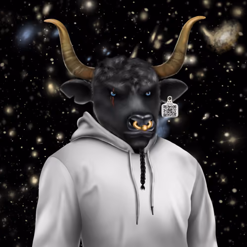 Scarred Bull #544