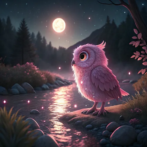 Mysterious Owls #244
