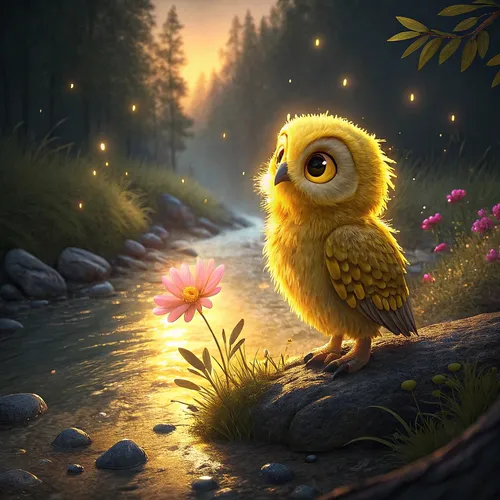 Mysterious Owls #590