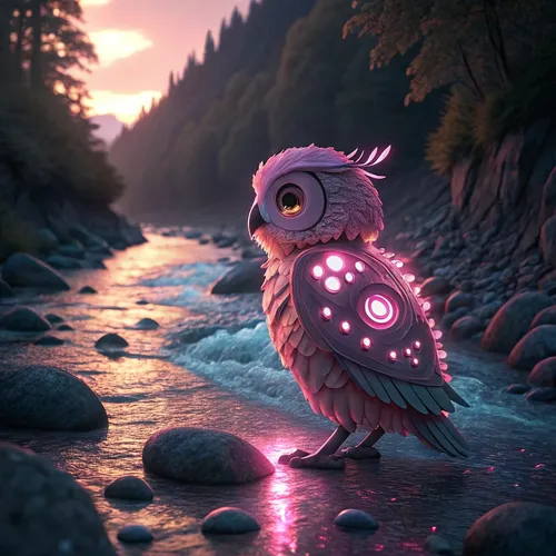 Mysterious Owls #693