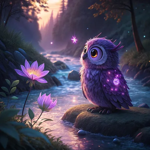 Mysterious Owls #417