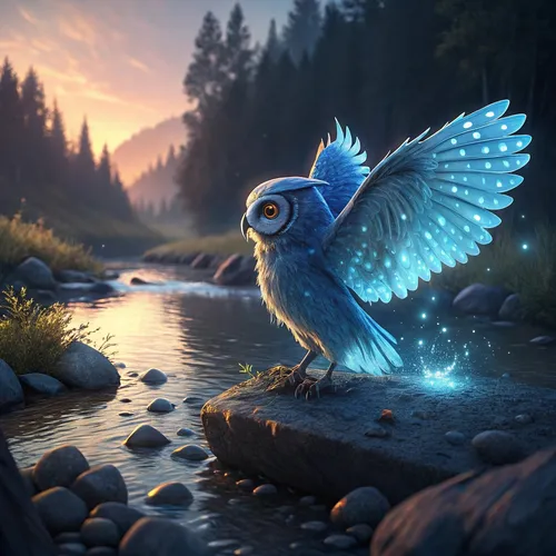Mysterious Owls #643