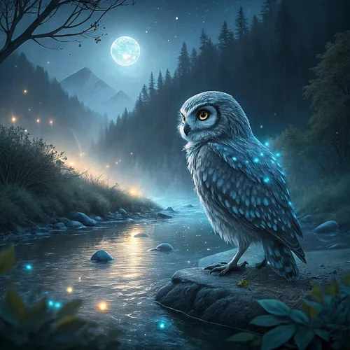 Mysterious Owls #195