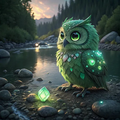 Mysterious Owls #391