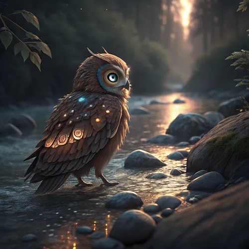 Mysterious Owls #196