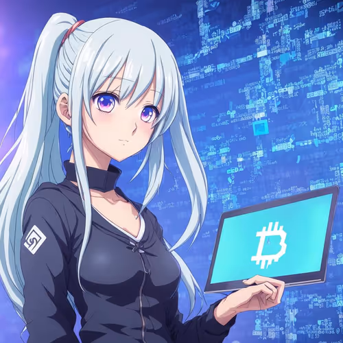 Blockchain anime