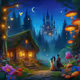 scene from classic fairytale