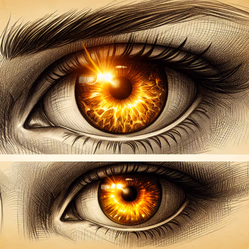 Amber gaze