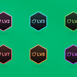 Freee User Level Badges ✳️