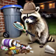 Detective Raccoon on the Case