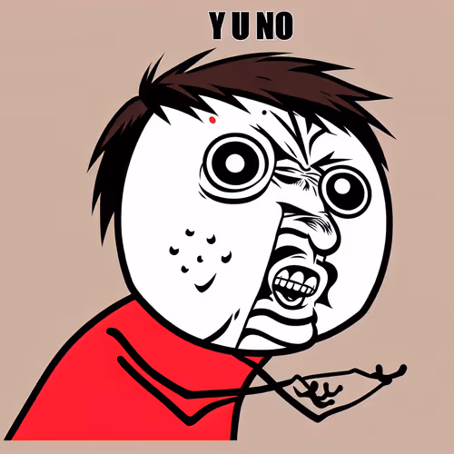Y U No
