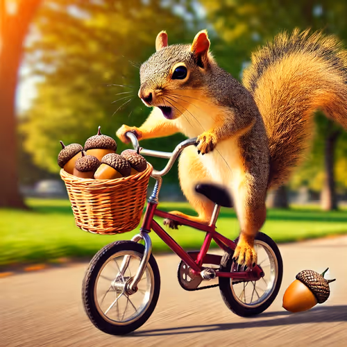 Squirrel on a Mission