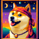 Doge Pixel Mystical
