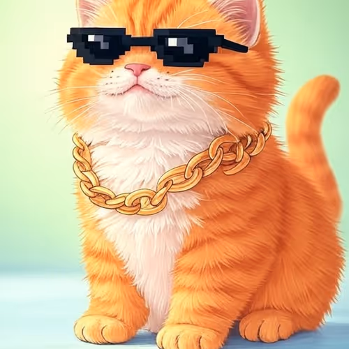 Abstract ThugFold Goldie