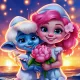 a lot of smurfs