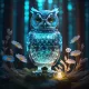 Serious looking Owls
