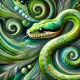 Abstract Snake