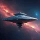 Abstract Galaxy Ships