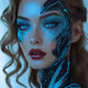 AI Abstract Art-gerl