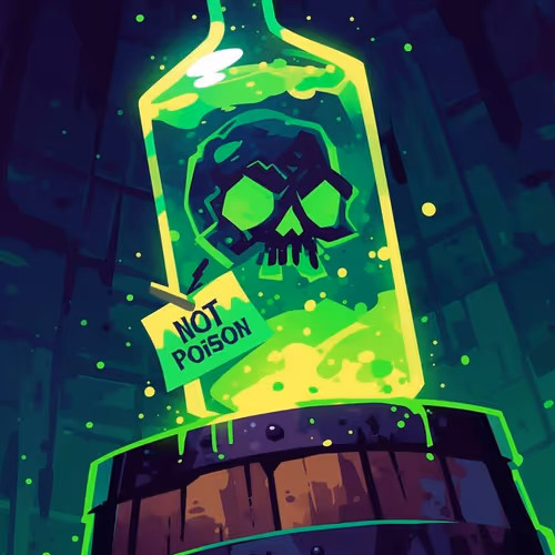Poison bottle