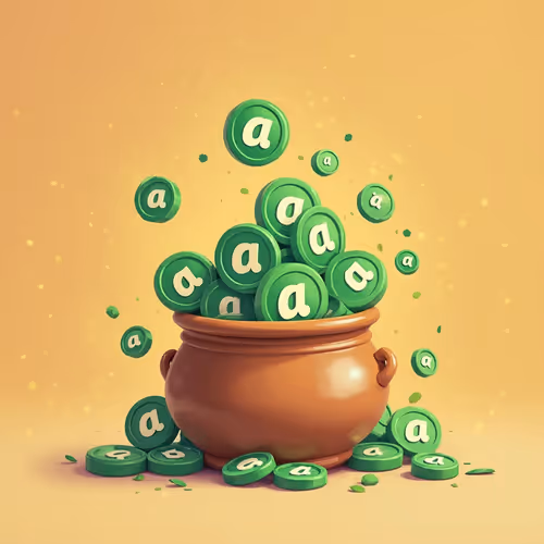 Pot of coins