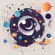 The all-seeing eye of the abstract.