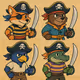 Pirate Amimals