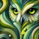 Abstract Owl