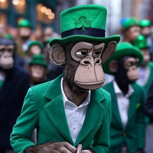 A St Patrick's Day Ape