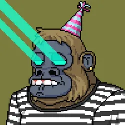 LAZY APE #255