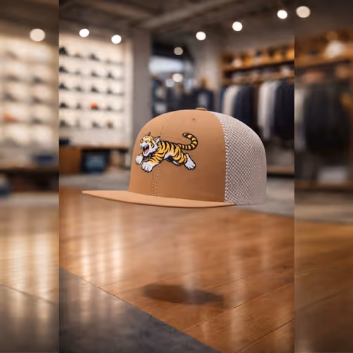“TIGER TRUCKER HAT KHAKI” OTHER / SUPPLY #467
