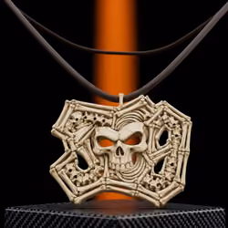 Ancient Ritualist Bone Necklace #161