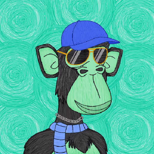 Handrawn Ape #540