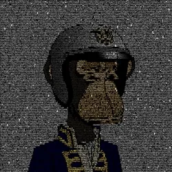 BORED APE ASCII CLUB #1122