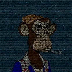 BORED APE ASCII CLUB #1204