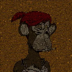 BORED APE ASCII CLUB #1268