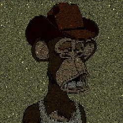 BORED APE ASCII CLUB #1080