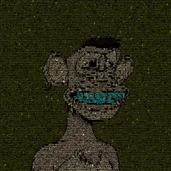 BORED APE ASCII CLUB #1205