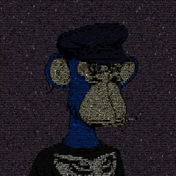 BORED APE ASCII CLUB #1155
