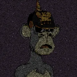BORED APE ASCII CLUB #1076