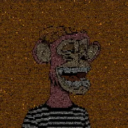 BORED APE ASCII CLUB #1136