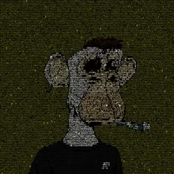 BORED APE ASCII CLUB #1405