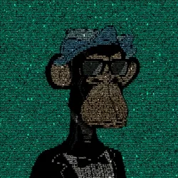 BORED APE ASCII CLUB #1162