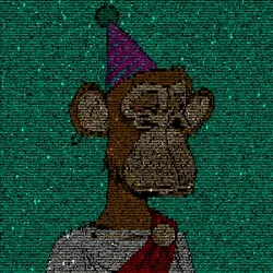 BORED APE ASCII CLUB #1164