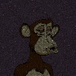 BORED APE ASCII CLUB #1124