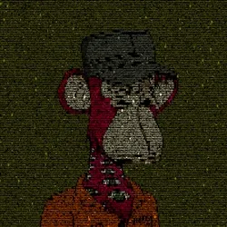BORED APE ASCII CLUB #1226