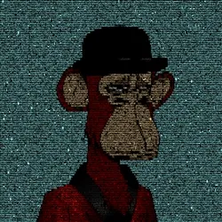 BORED APE ASCII CLUB #1264